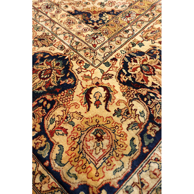 Agra Handmade Wool Oriental Area Rug, Rectangle 12'4'' x 19'6''