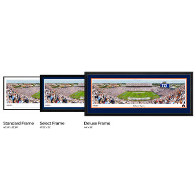 «Auburn Tigers Football on Paper» par James Blakeway, reproduction