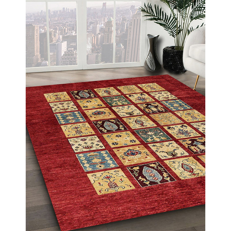 Abstract Indoor Rug, Rectangle 6' x 9'