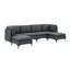 Canapé modulaire réversible avec repose-pieds Cheryal-1964791905