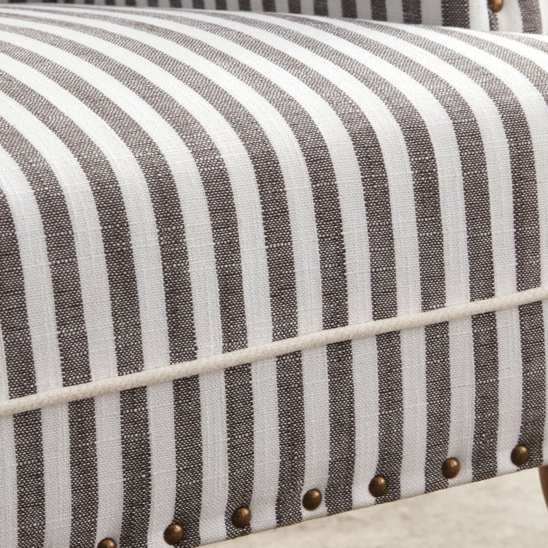 Upholstered Armchair, Grey