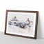 Ocean Crashing Against Rocks - Picture Frame Graphic Art Print-56914984-56914983