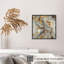 «Abstract Golden Grey Geode I», reproduction d'art moderne sans cadre-959373253