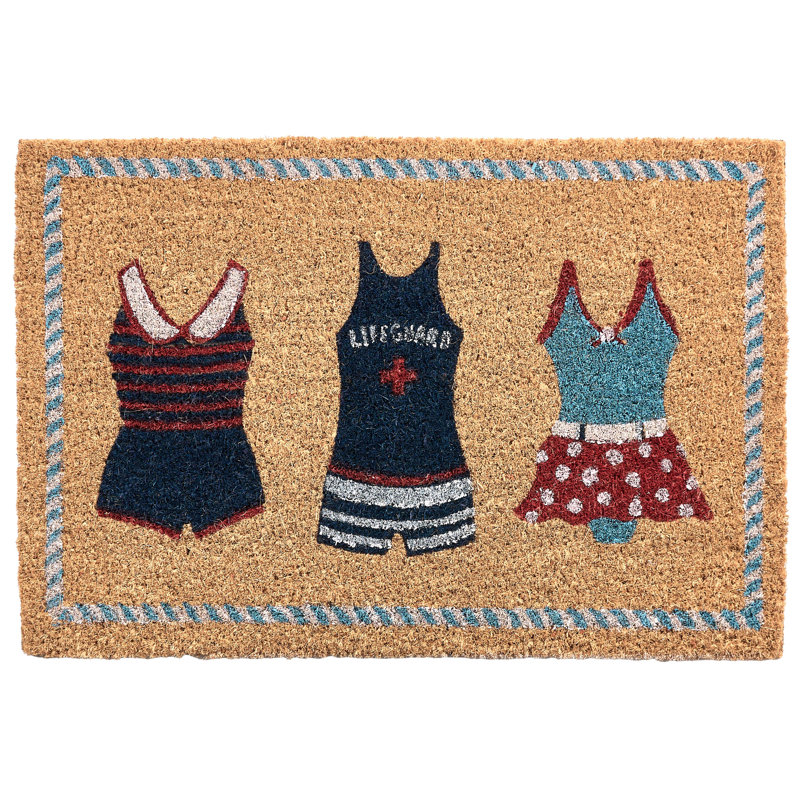 MAKATI Non-Slip Striped and Abstract Doormat