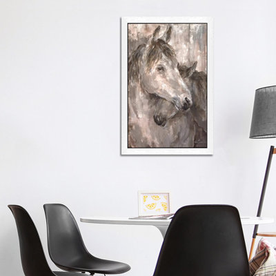 Tender Farmhouse Horse 1 Piece Wall Art on Canvas