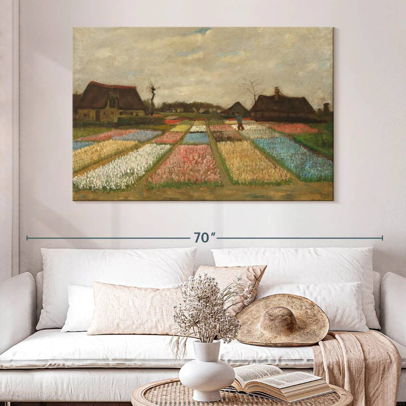 Parterres de fleurs Alvord aux Pays-Bas, H 34 po x l 51 po