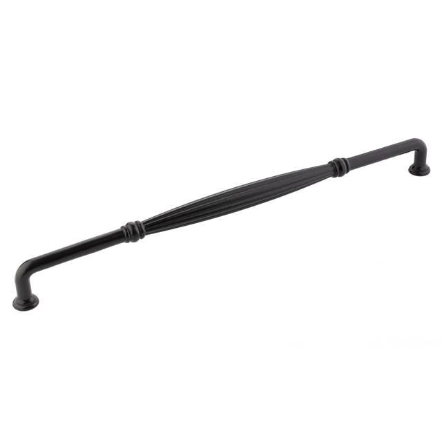 Emtek Tuscany Bronze Fluted Appliance Pull 12" Center-to-Center