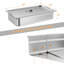 FXSGER Non-Stick Stainless Steel Roasting Pan