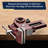 Ultimate Versatile Work Bench Vise - Table Vise with 2 Axes of Rotation - 4.5” Max Jaw Opening Table Vice Clamp with Offset Arm and Vertical Mount for Woodworkers or Metal Shops by 