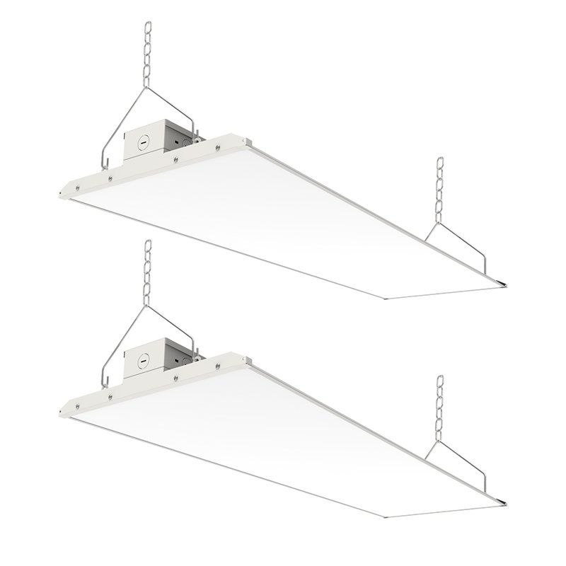 120-277v qualité commerciale 4pi Cecilia Light, 0-10v gradateur 300/225 / 160w sélectionnable watts et CCT 5000/4000 / 3500k, paquet de 2