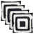 Black/White Geometric