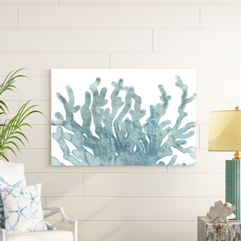 Bleu / bleu / corail III, H 32 po x l 48 po x P 1,25 po