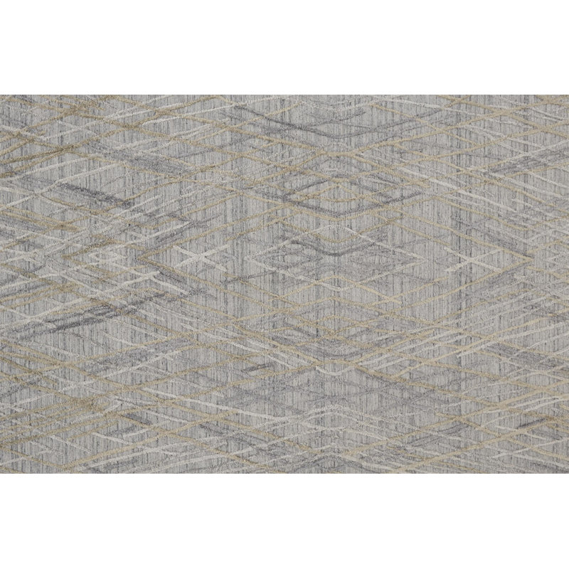 Performance Viscose Abstract Indoor Rug, Runner 2'9" x 8'