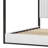 Elevated Canopy Platform Bed with Headboard and Structural Frame-1431994223