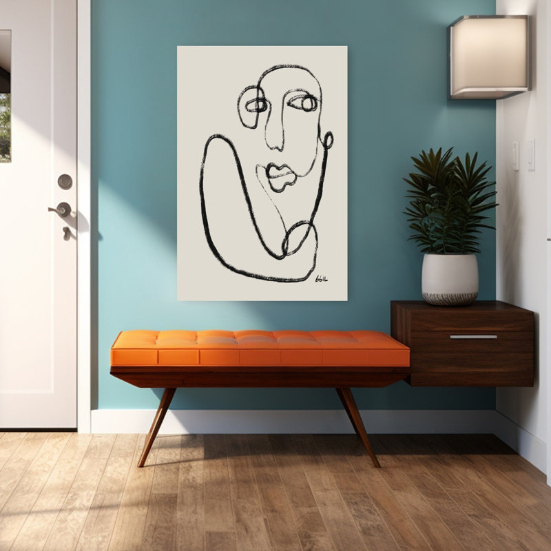 Impression sur toile, art contemporain, 48" H x 32" W