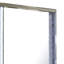 Miroir de commode Levi, 38 po, moulure à motif de feuilles avec DEL, bois gris foncé