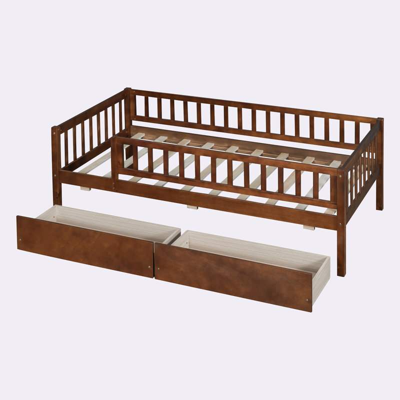 Heppman Kids, Twin, Walnut