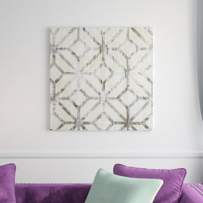 «Neutral Metric IV», impression sur toile