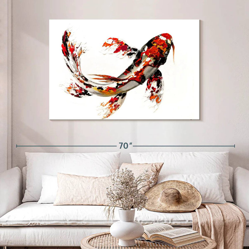 Poisson koi simple Brampt, H 32 po x l 48 po