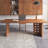 Light brown Rectangular Solid Wood writing desk