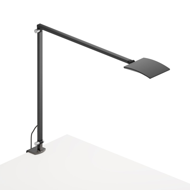 Lampe de bureau Mosso Pro avec pince deux pièces, Noir métallique, Two-piece Desk Clamp