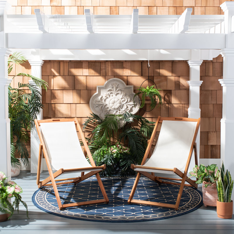 Chaise de patio Winston,  Beige