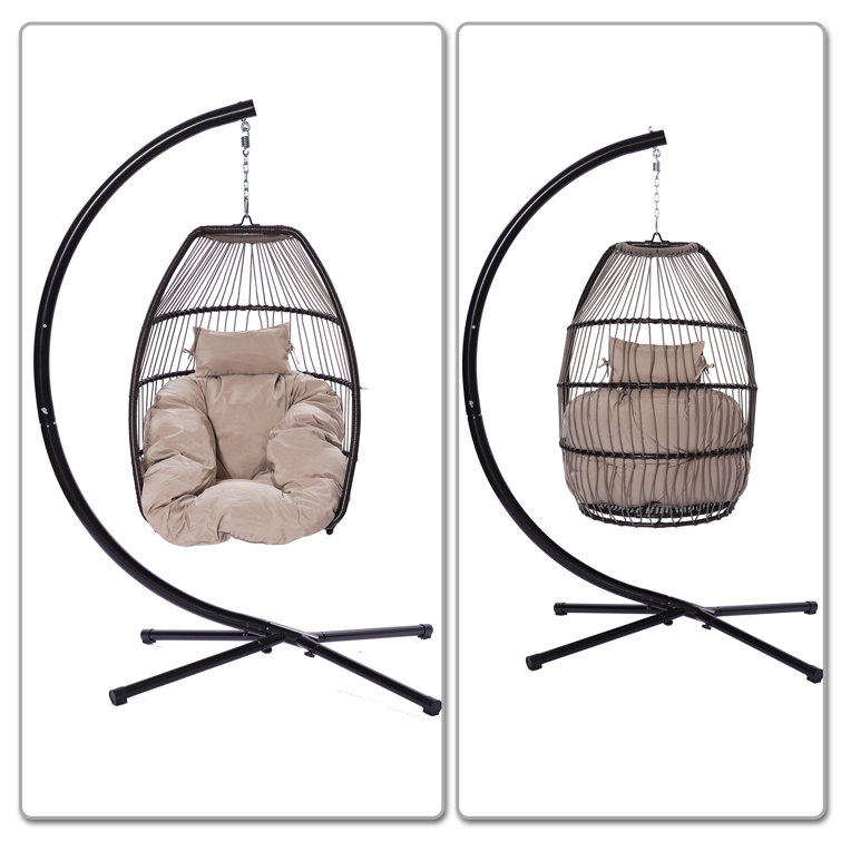 Dakota Fields Cherrilyn Egg Chair with Stand - Wayfair Canada