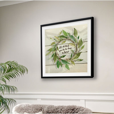 Corinthians Wreath - reproduction de cadre photo