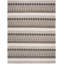 Tapis gris / beige en laine et coton tissé à la main jacques Natura-1259932511