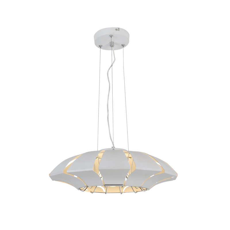 Imane 3 - Light White Unique/Statement Pendant