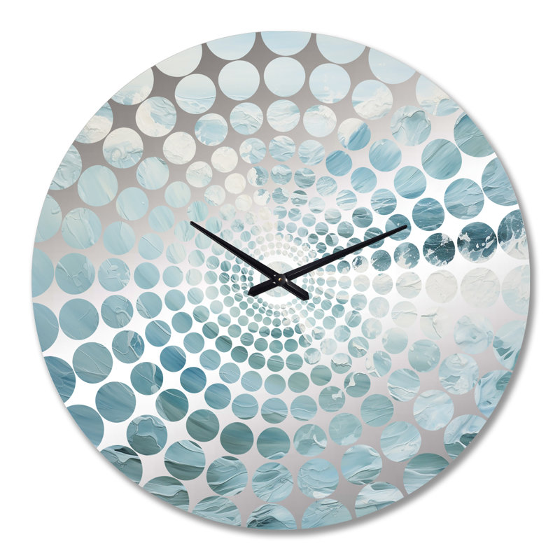 Storm Theme Wall Clock, Decorative Weather Style Clock - Storms Timepiece, Large
