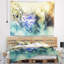 Tapisserie florale bleue-28487922