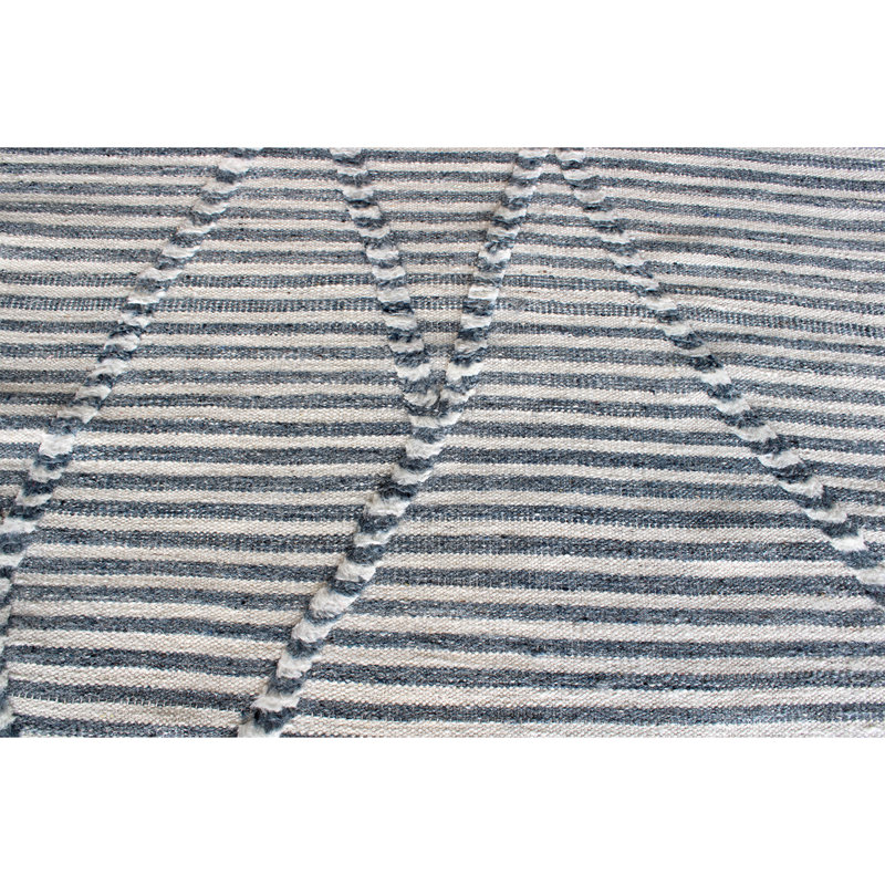 Moroccan Striped Area Rug, Rectangle 9' x 12'
