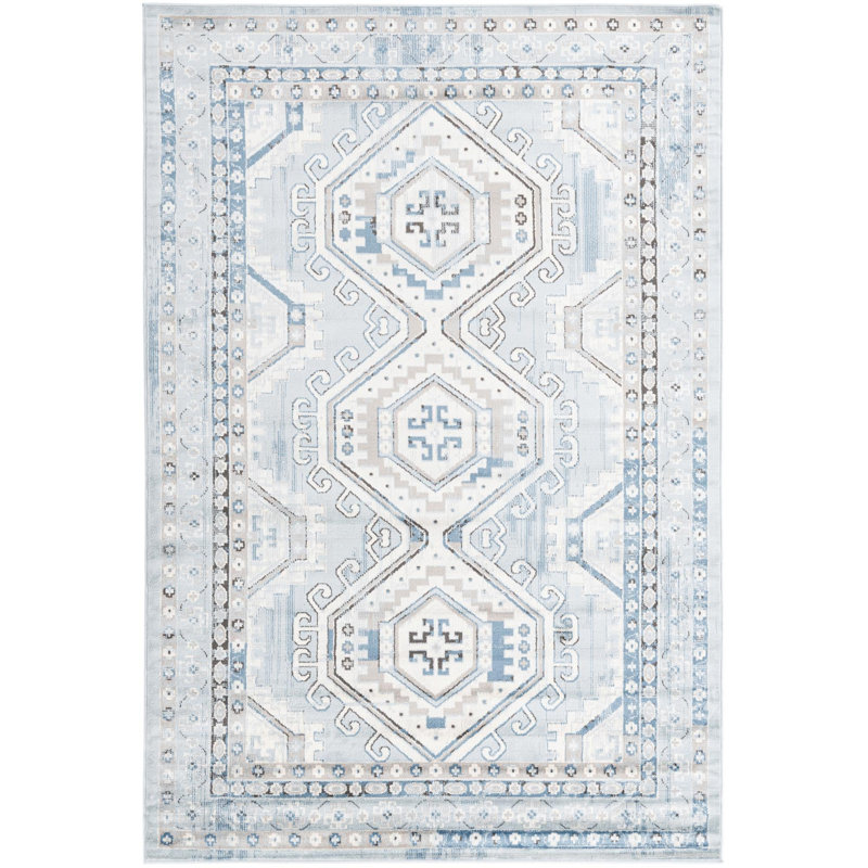Abstract Indoor Rug, Rectangle 6' x 9'
