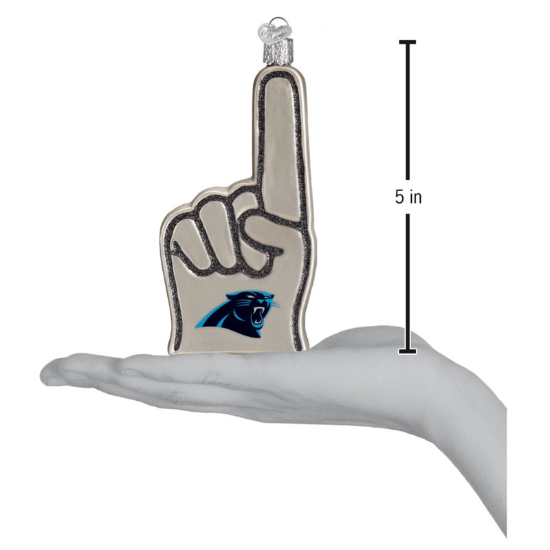 Ornement suspendu en mousse NFL, Panthers de Caroline