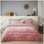 Teddy Fleece Geo Pattern Duvet Cover Set with Pillowcases, Soft Warm Winter Quilt Cover Bedding, Easy Care and Machine Washable-1544220883-1544220882