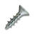 #5 x 1/2 in. Zinc Philips Flat Head Coarse Thread