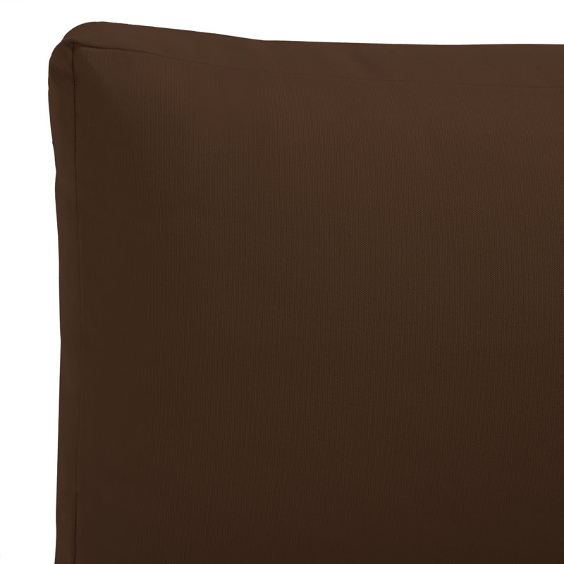 Outdoor 2 - Seat Loveseat, Dark Brown