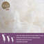 Surmatelas en duvet d'oie blanc Lise-1127331671