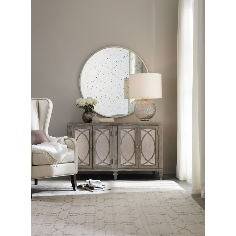 Rustic Glam 52'' W Solid Wood Credenza