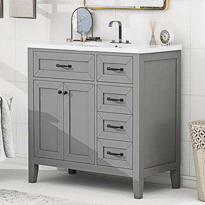 Ensemble de meuble-lavabo simple Milon