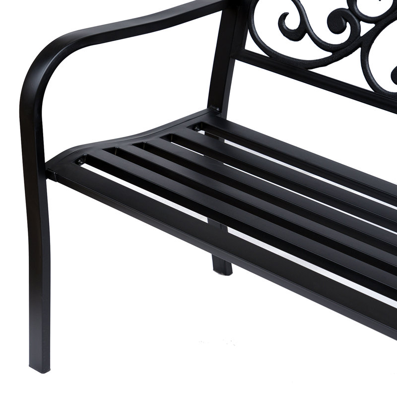 Banc d'extérieur en métal