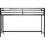 Lit mezzanine simple Junior avec garde-corps - Structure en métal peu encombrante, bruit, assemblage facile, pas de sommier tapissier, convient pour une chambre à coucher noire, confortable et sécuritaire