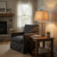 Griswalda Solid Wood Table Lamp