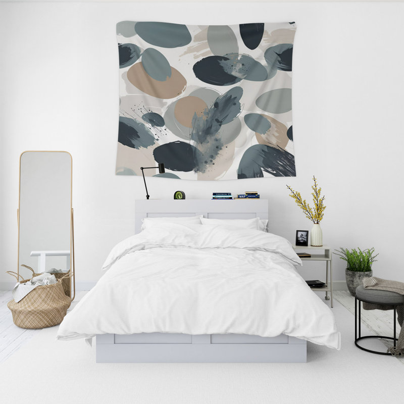 Tapisserie murale, H 80 po x l 68 po x P 0,8 po