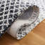 Tapis géométrique en laine et coton touffeté à la main Micro-Loop-40510139