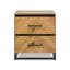 Zeppelin 45.7cm W Bedside Table