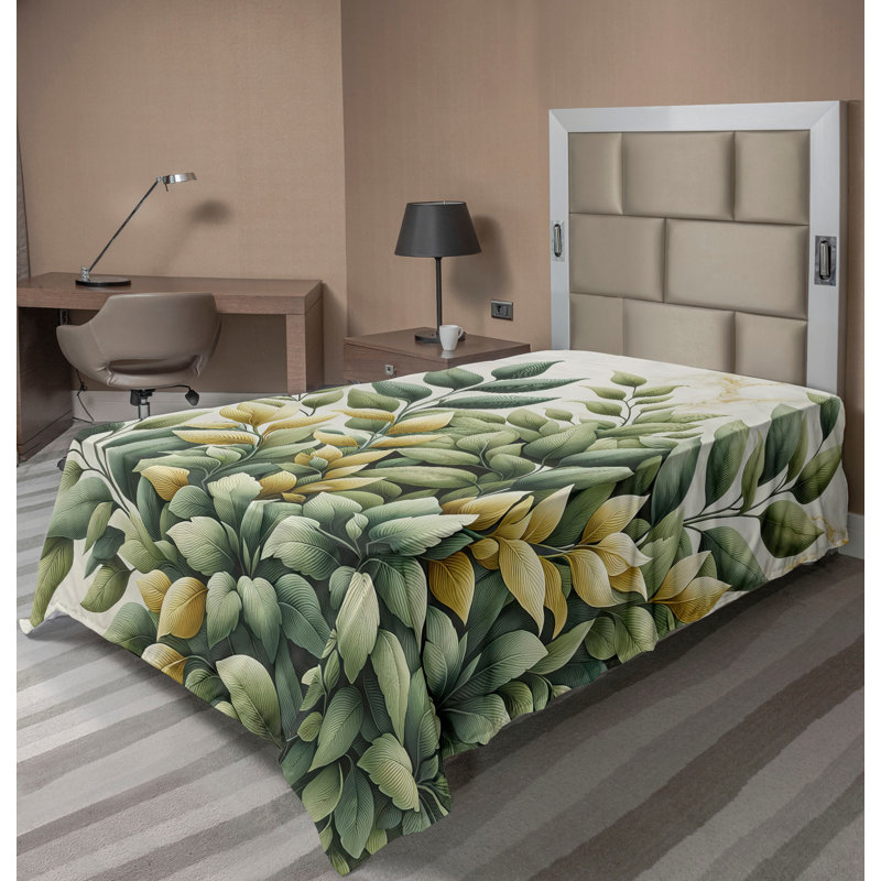 Polyester Floral Flat Sheet, Twin Flat Sheet
