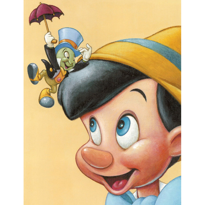 Pinocchio et Jiminy - Amusant