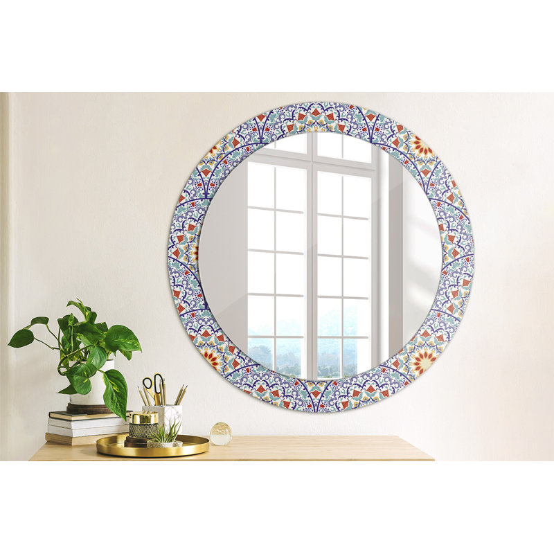 Huldar Glass Flat Wall Mirror